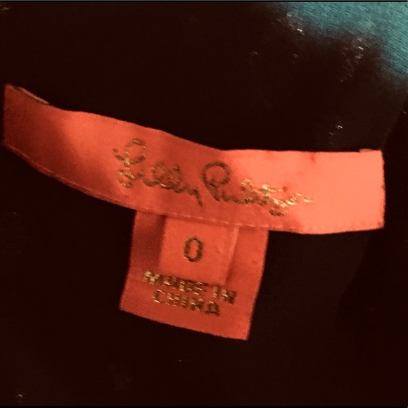 Lilly Pulitzer silk one shoulder top - Picture 3 of 7